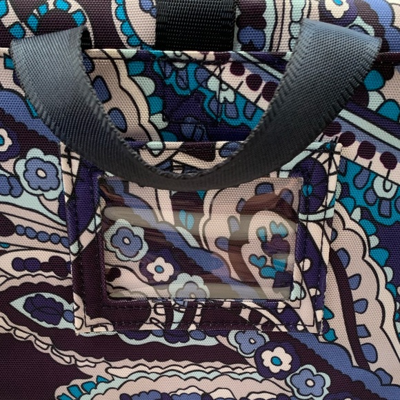 Vera Bradley Reactive Insulated Lunch Tote in Blue Paisley - Picture 3 of 7